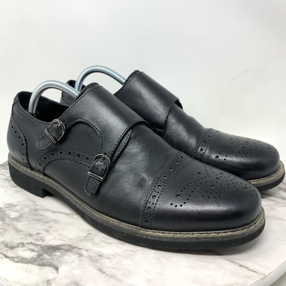 English Laundry Nebo Monk-Strap Oxfords 10 Mens Preppy Retro Grunge Classic